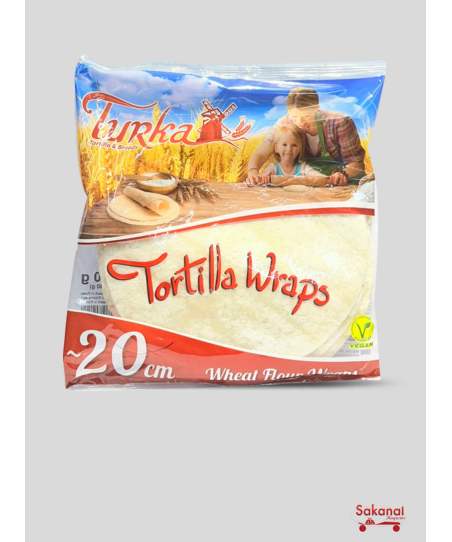 TORTILLA WRAPS 20CM 720G 18PCS