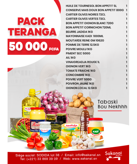PACK TABASKI TERANGA