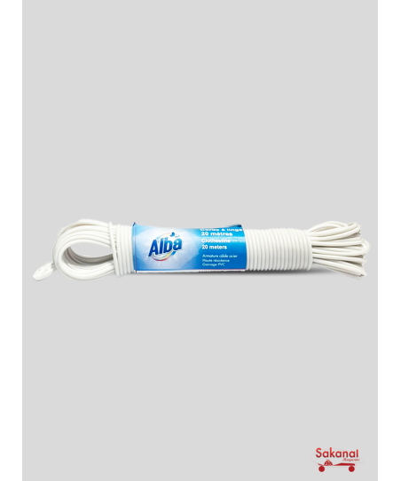 CORDE A LINGE EN PLAST ALBA...
