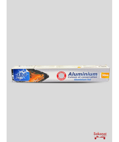 PAPIER ALUMINIUM ALBA 29CMX...