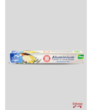 PAPIER ALUMINIUM ALBA 29CMX...
