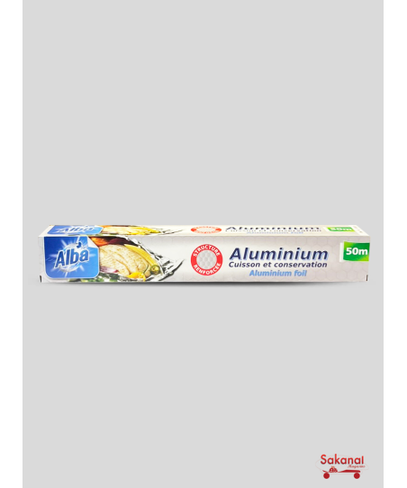 PAPIER ALUMINIUM ALBA 29CMX...