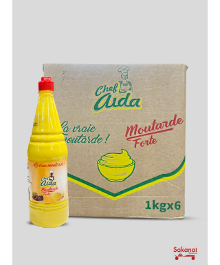 CARTON MOUTARDE CHEF AIDA...