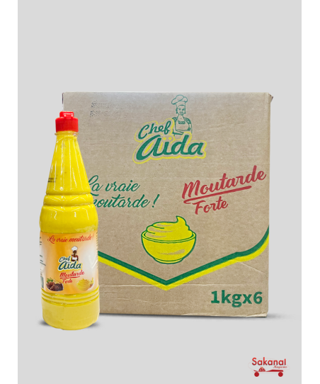 CARTON MOUTARDE CHEF AIDA...