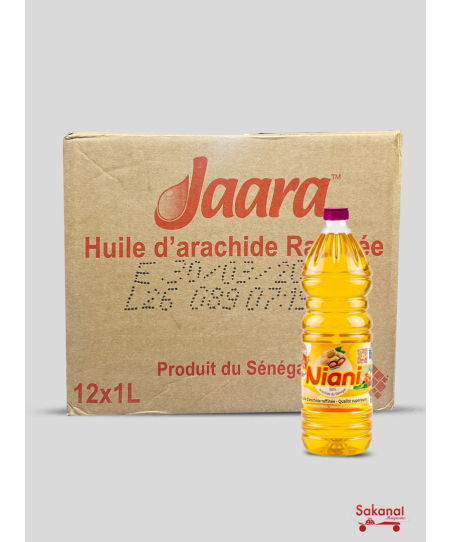 CARTON HUILE D'ARACHIDE...