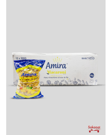 CARTON MACARONI LISSE AMIRA...