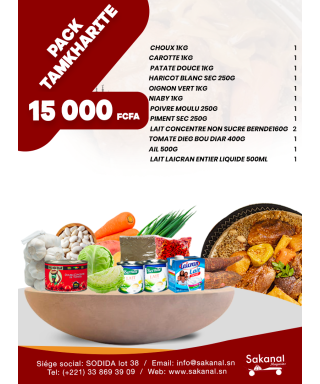 PACK PROMO TAMKHARIT 15000FCF