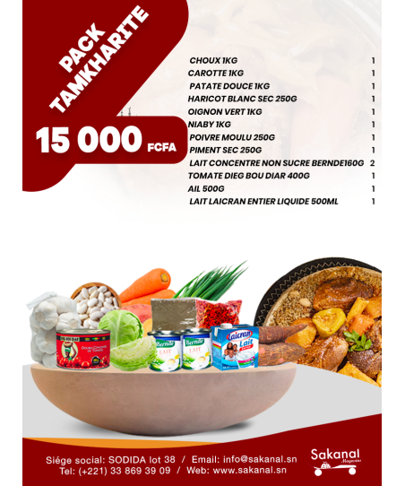 PACK PROMO TAMKHARIT 15000FCF