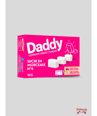 SUCRE EN MORCEAU DADDY 1KG