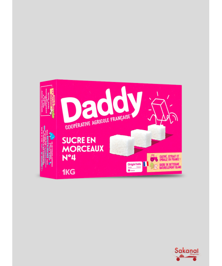 SUCRE EN MORCEAU DADDY 1KG