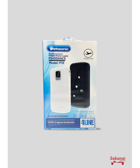 POWER BANK  DETOSONIC...