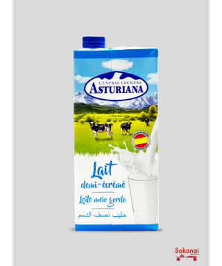 LAIT ASTURIANA  DEMI ECREME...