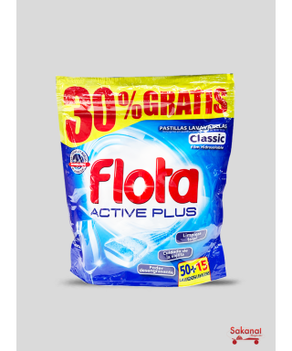 LESSIVE FLOTA PASTILLES  65...