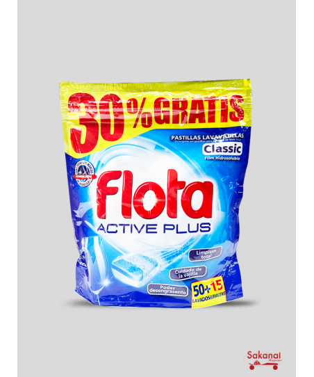 LESSIVE FLOTA PASTILLES  65...