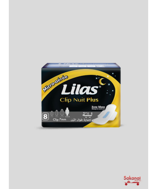 SERVIETTE HYGIENIQUE LILAS...