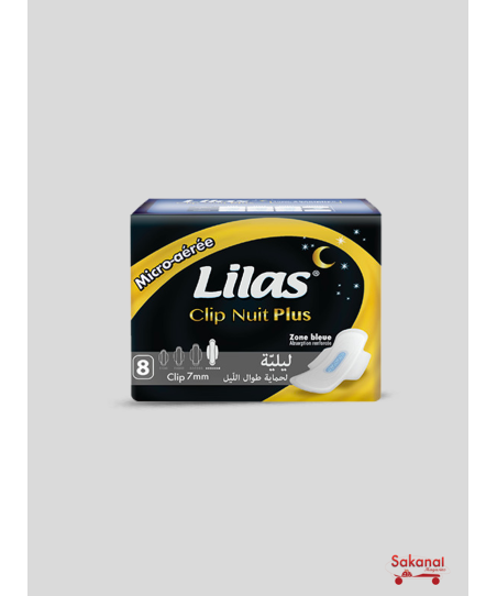 SERVIETTE HYGIENIQUE LILAS...