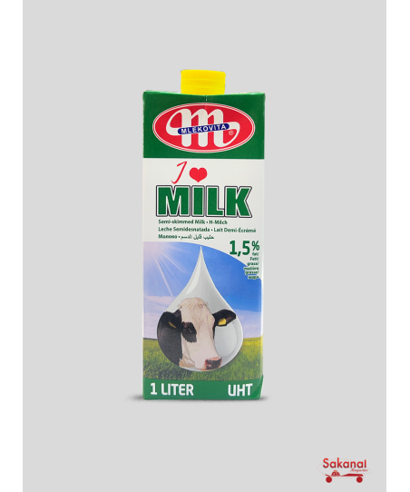 LAIT MLEKOVITA  1/2 ECREME...