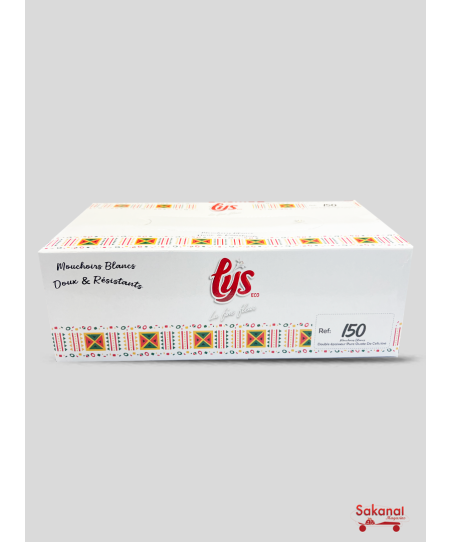 CARTON MOUCHOIR LYS  20*150PCS