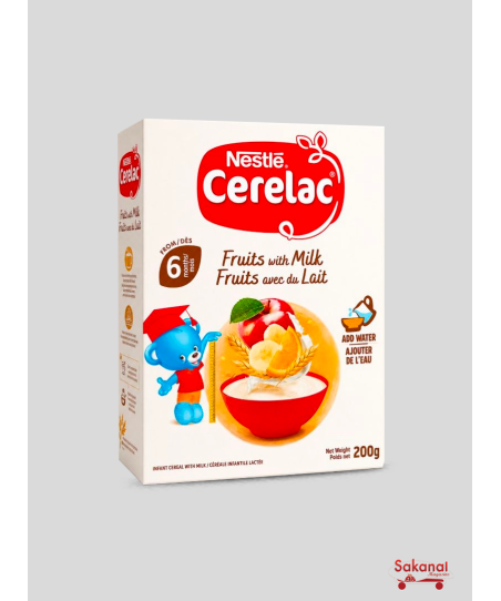 CERELAC FRUIT  AVEC DU LAIT...