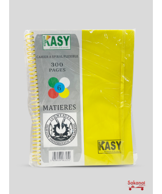 CAHIER A SPIRAL FLEXIBLE B5...