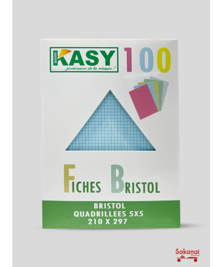 CAHIER FICHE BRISTOL A5 GM...
