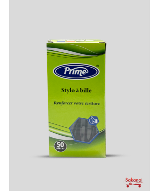 STYLO BIC PRIME  NOIR 50PCS