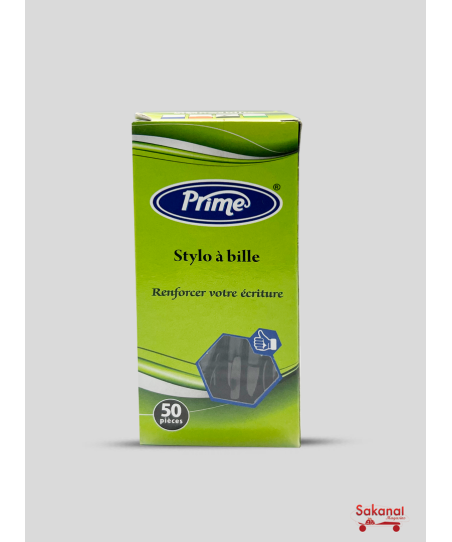 STYLO BIC PRIME  NOIR 50PCS