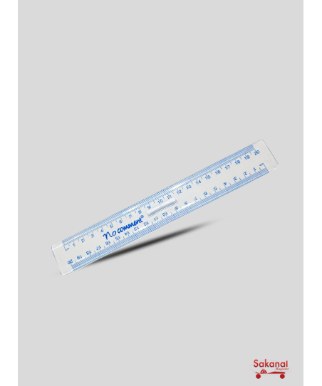 REGLE DOUBLE DECIMETRE 20CM