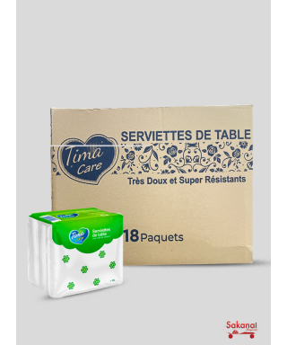 CARTON MOUCHOIR DE TABLE...
