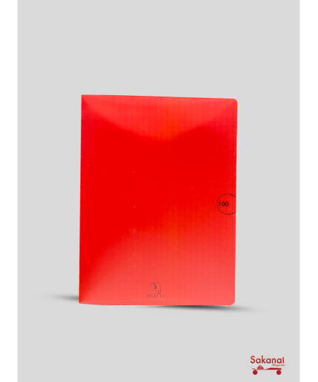CAHIER PVC 100 PAGES