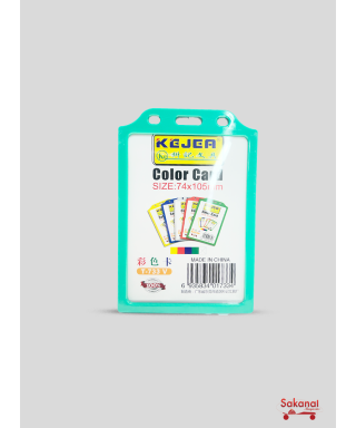 BADGE KEJER COLOR CARD SIZE...