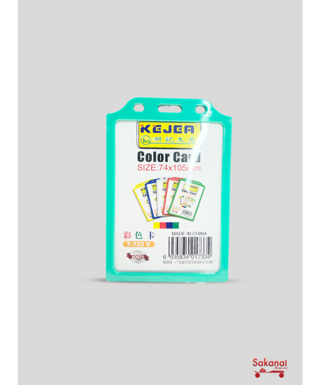 BADGE KEJER COLOR CARD SIZE...