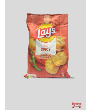CHIPS LAYS SPICY  GM 130G