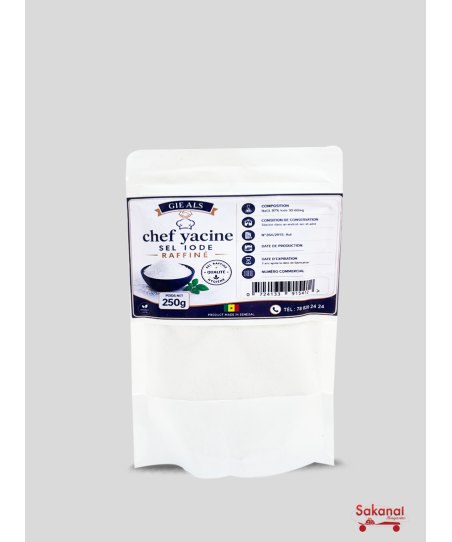 SEL IODE FIN CHEF YACINE 250G