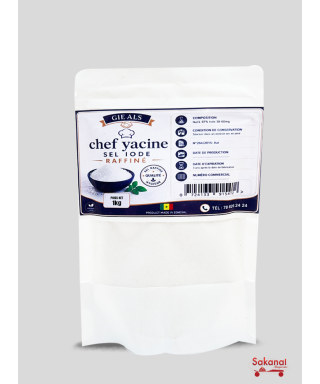 SEL IODE FIN CHEF YACINE  1KG