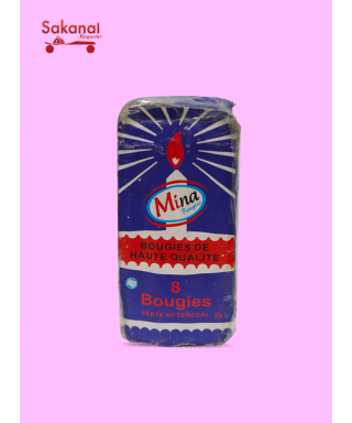 PACK OF 10 / 80GRS MINA CANDLE