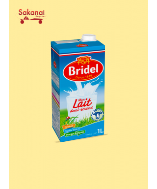 LAIT BRIDEL 1/2 ECREME 1L...